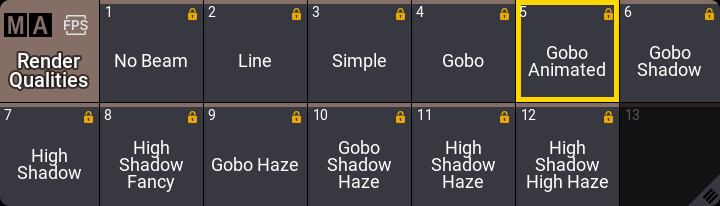 Render Qualities pool.